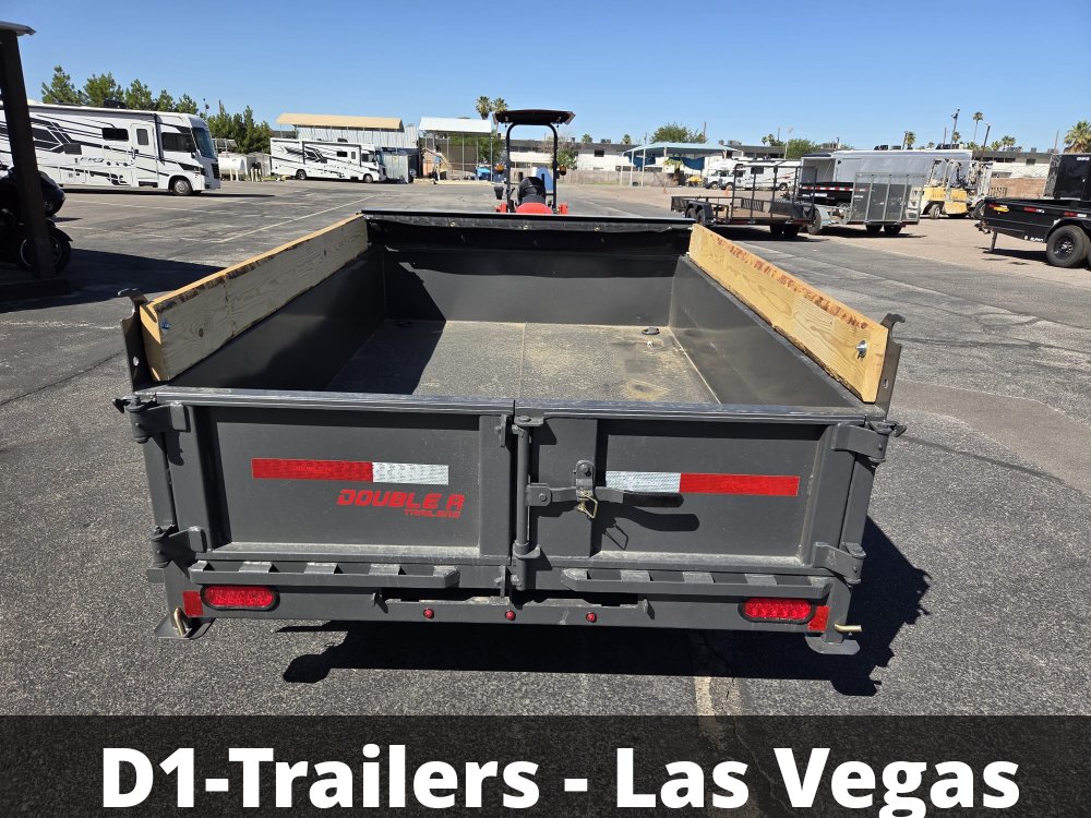 5x8 Double A Excel Series - 5K GVWR Low Profile Dump Trailer