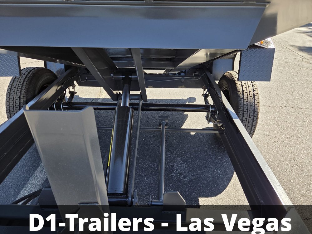 5x8 Double A Excel Series - 5K GVWR Low Profile Dump Trailer