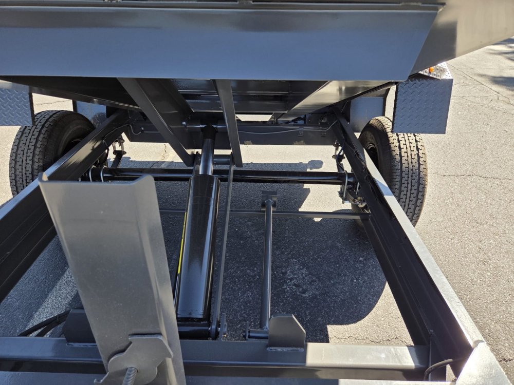 5x8 Double A Excel Series - 5K GVWR Low Profile Dump Trailer