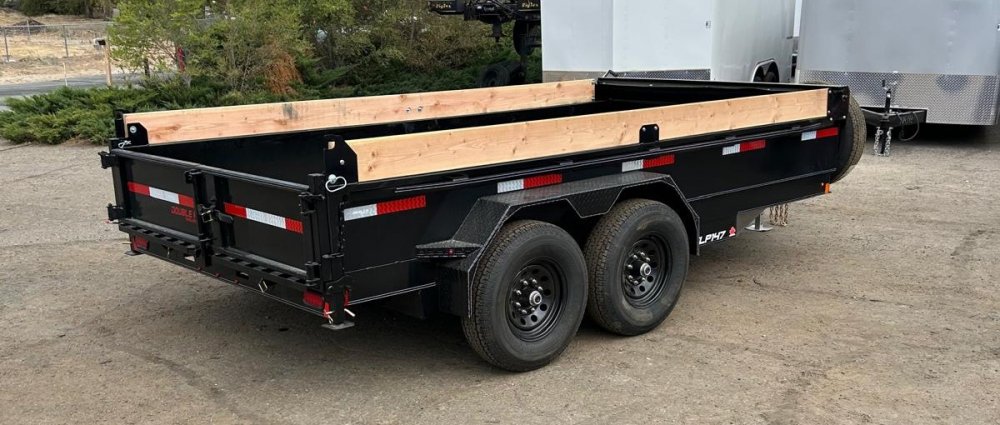 7x14 Excel Series Low Profile Dump Trailer - 14K GVWR