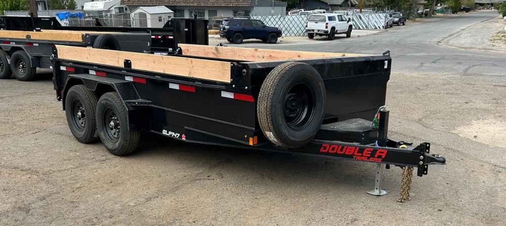 7x14 Excel Series Low Profile Dump Trailer - 14K GVWR