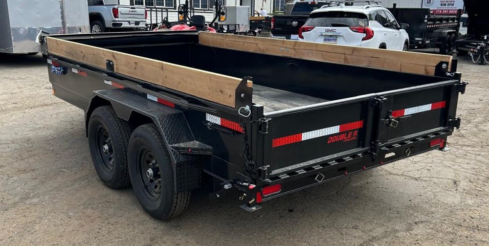 7x14 Excel Series Low Profile Dump Trailer - 14K GVWR