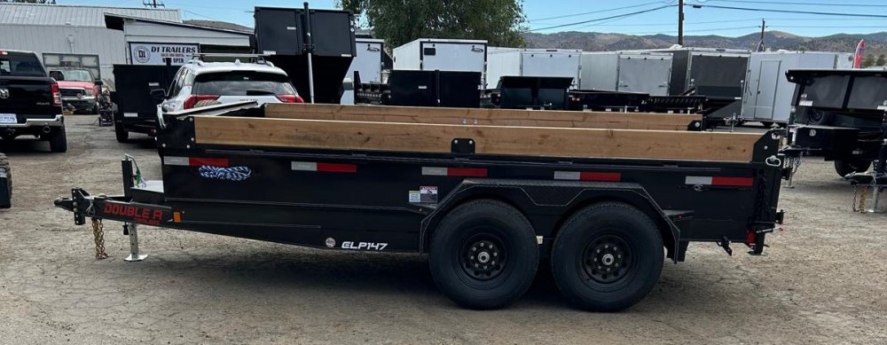 7x14 Excel Series Low Profile Dump Trailer - 14K GVWR