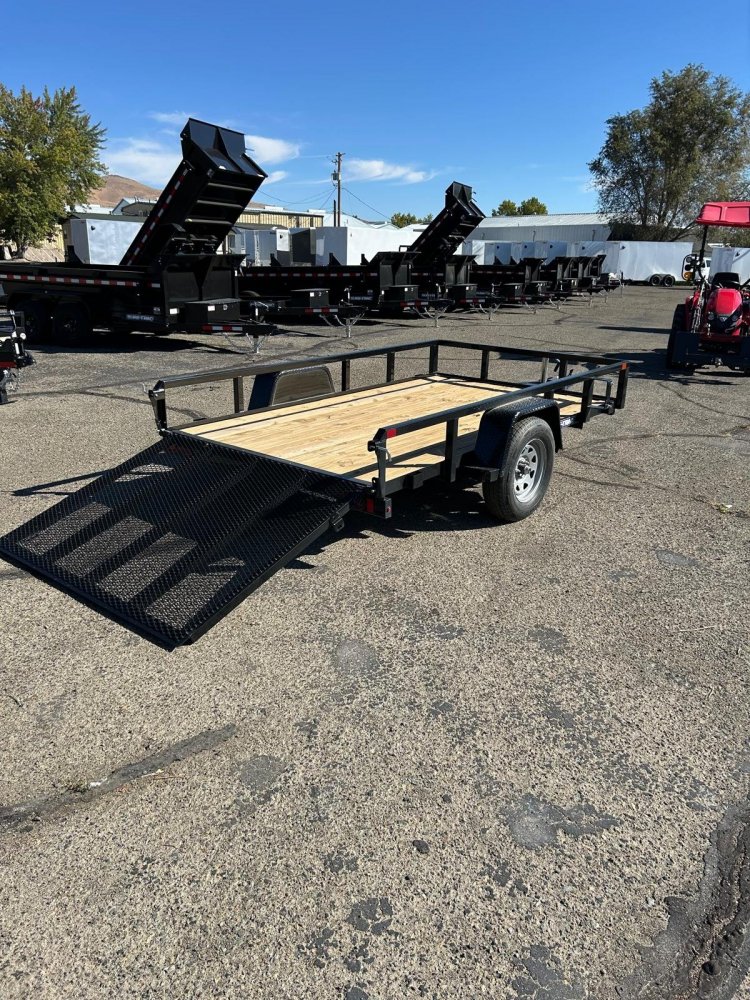 6 x 10 Tube Top Utility Trailer, 3K Idler