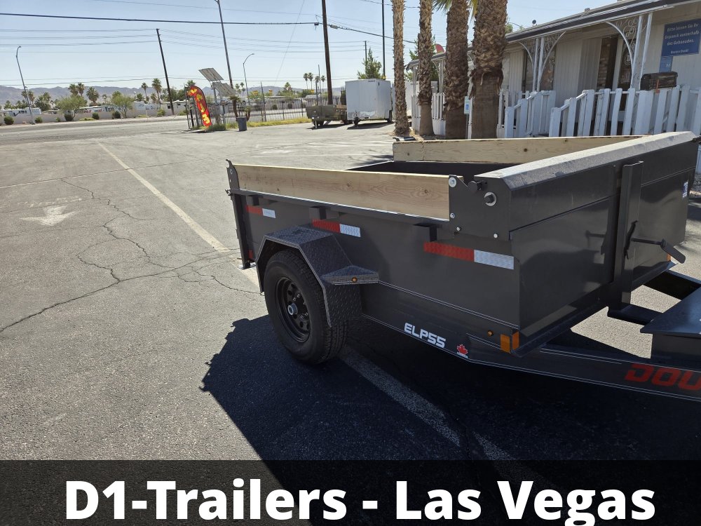 5x8 Double A Excel Series - 5K GVWR Low Profile Dump Trailer