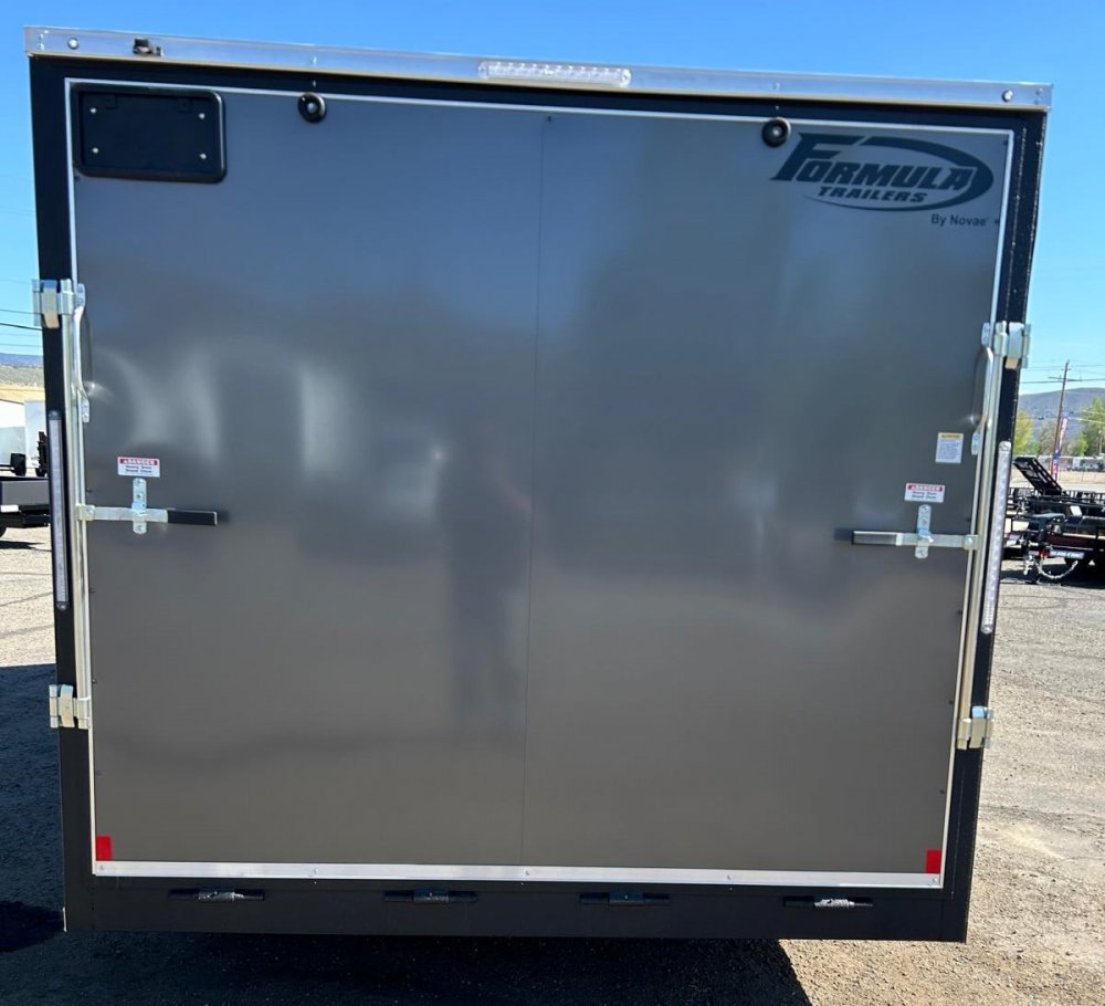 8.5x16 Conquest Flat Top Sloped V-Nose Enclosed Trailer - For Sale in Nevada