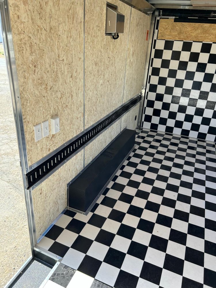 8.5x16 Conquest Flat Top Sloped V-Nose Enclosed Trailer - For Sale in Nevada