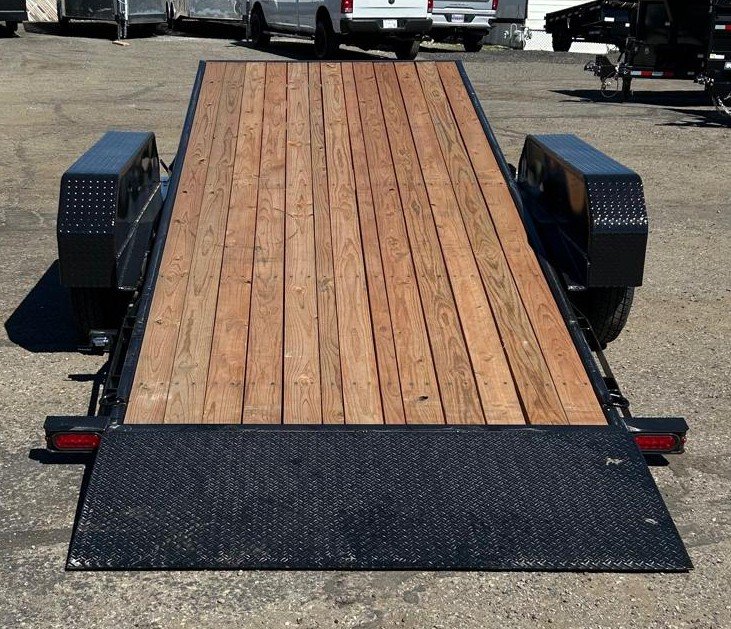 7x20 Sure-Trac Tilt Bed Equipment Trailer - 14K GVWR - Black | Carson City, NV