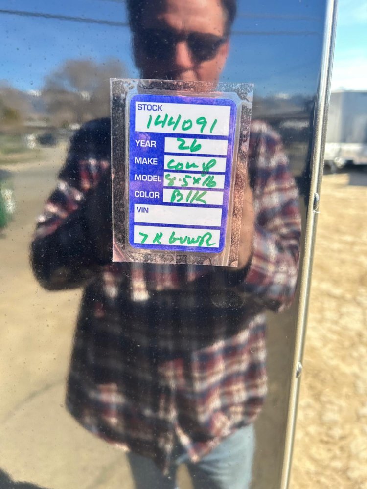 8.5x16 Indigo DLX Flat Top V-Nose Enclosed Car Hauler for Sale | Carson City, NV