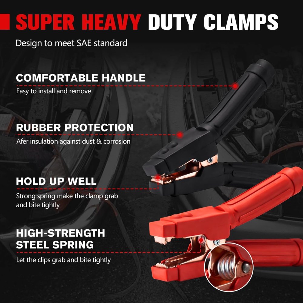 Winch Cables 30FT 1 Gauge Quick Connect