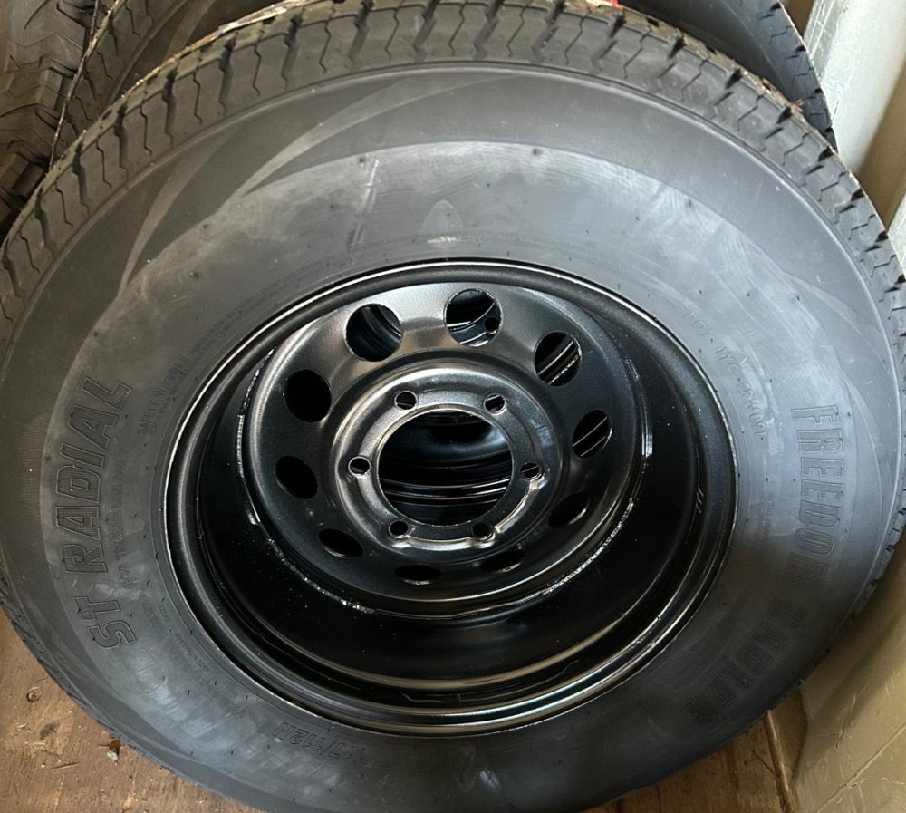 Spare Wheel and Tire St 225/75R15E 2860# 65PSI