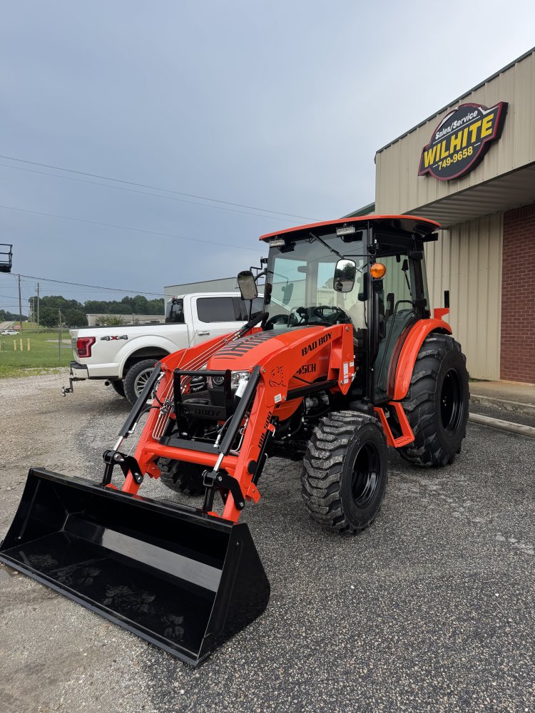 Bad Boy Tractor 5045CH With Industrial Tires And Loader Compact Tractor