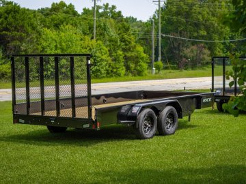 RICE Trailers Tandem Stealth 8216 Utility