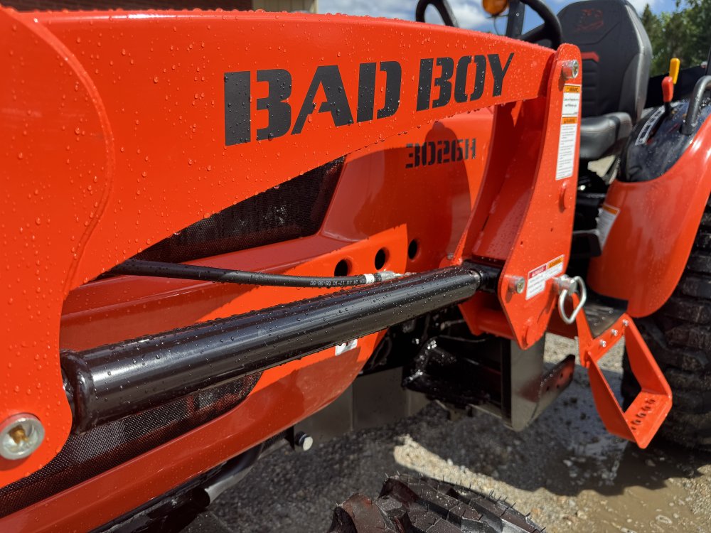 Bad Boy Tractor 3026H with Industrial Tires and Loader Compact Tractor