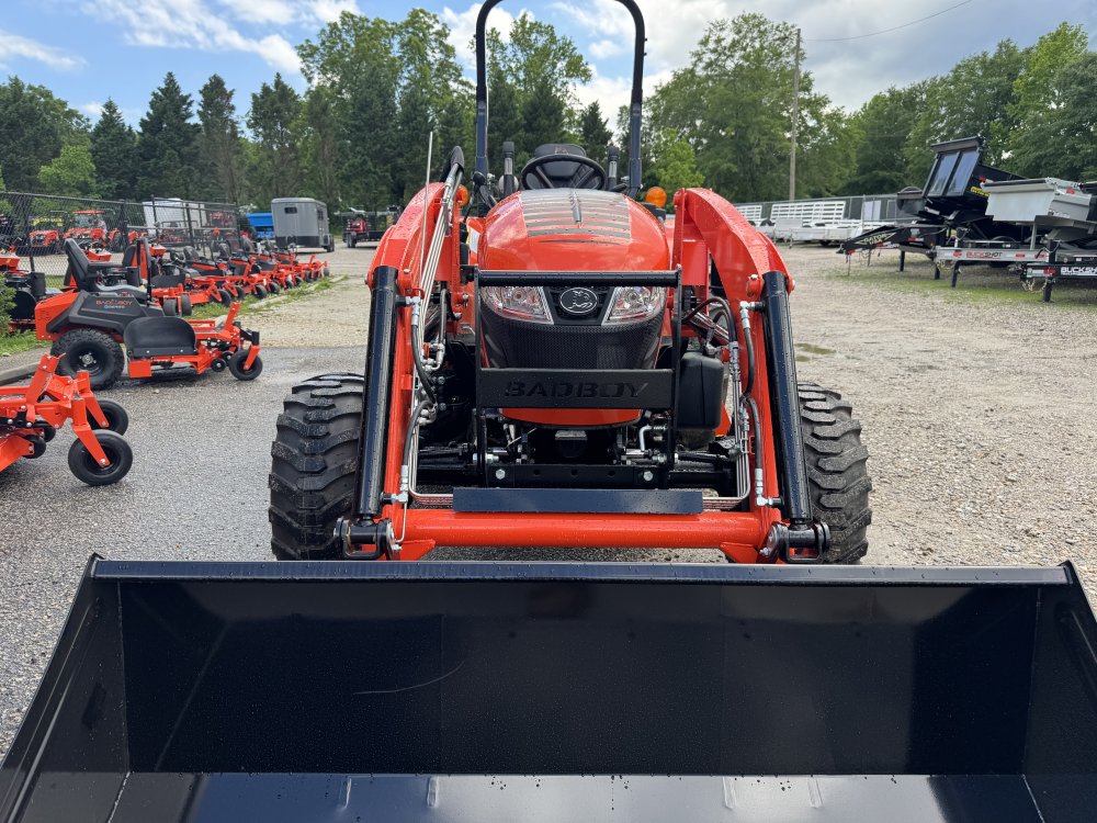 Bad Boy Tractor 5055S with Industrial Tires and Loader Compact Tractor