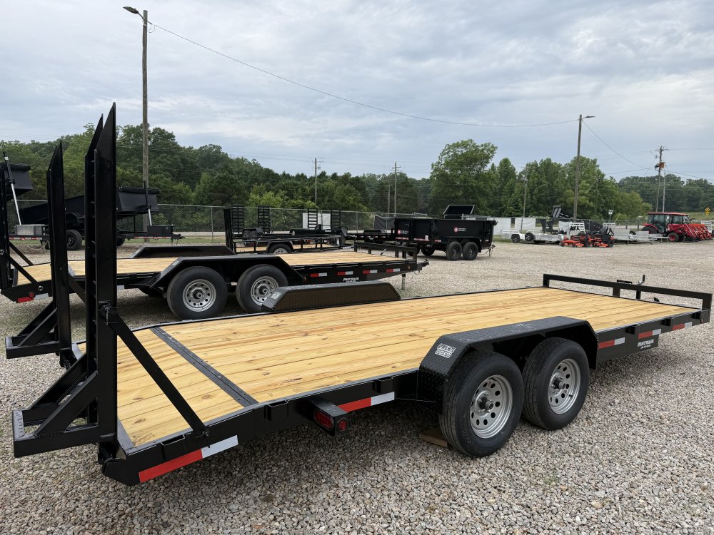 C&W 7x20 Car Hauler Flatbed Car Hauler