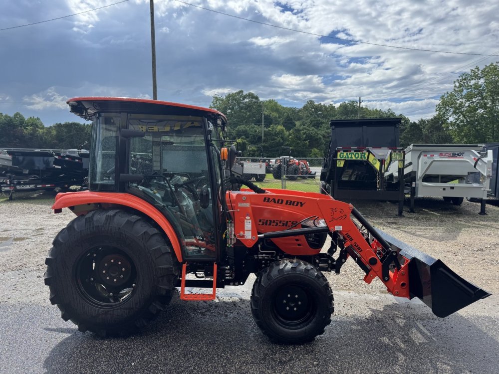 Bad Boy Tractor 5055CS with Industrial Tires and Loader Compact Tractor