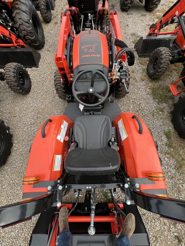 Bad Boy Tractor 4035H with Industrial Tires and Loader Compact Tractor