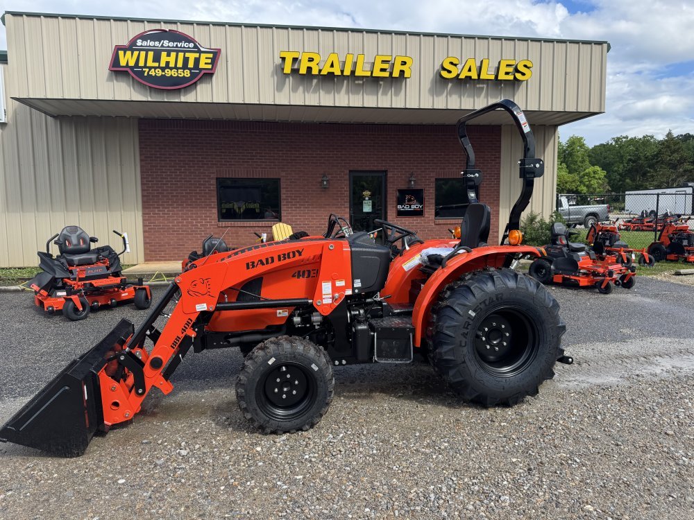 Bad Boy Tractor 4035H with Industrial Tires and Loader Compact Tractor