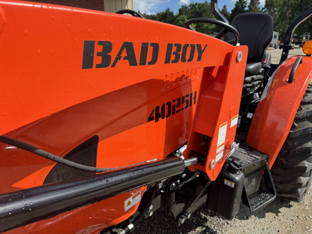 Bad Boy Tractor 4025H with Industrial Tires and Loader Compact Tractor