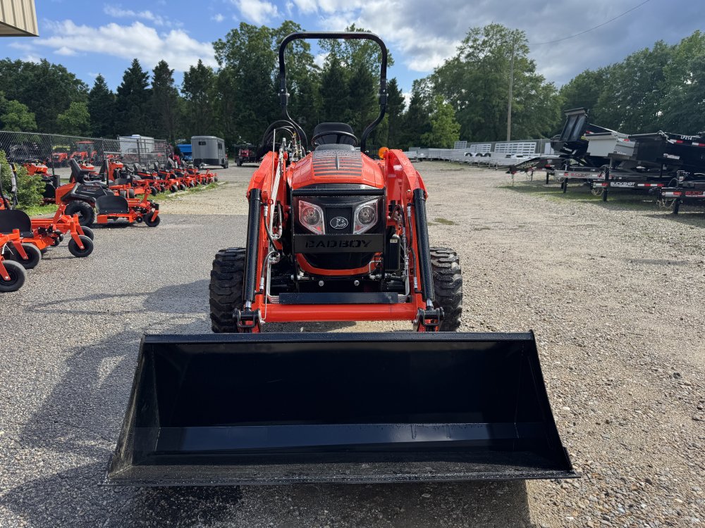 Bad Boy Tractor 5055S with Industrial Tires and Loader Compact Tractor