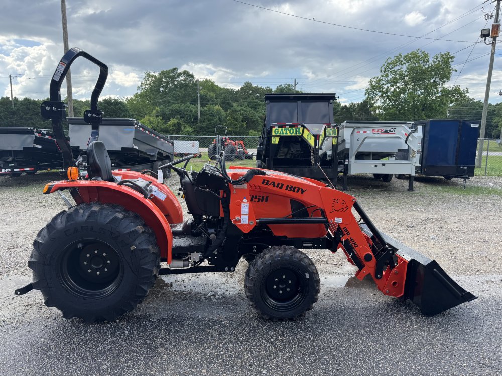 Bad Boy Tractor 5055S with Industrial Tires and Loader Compact Tractor