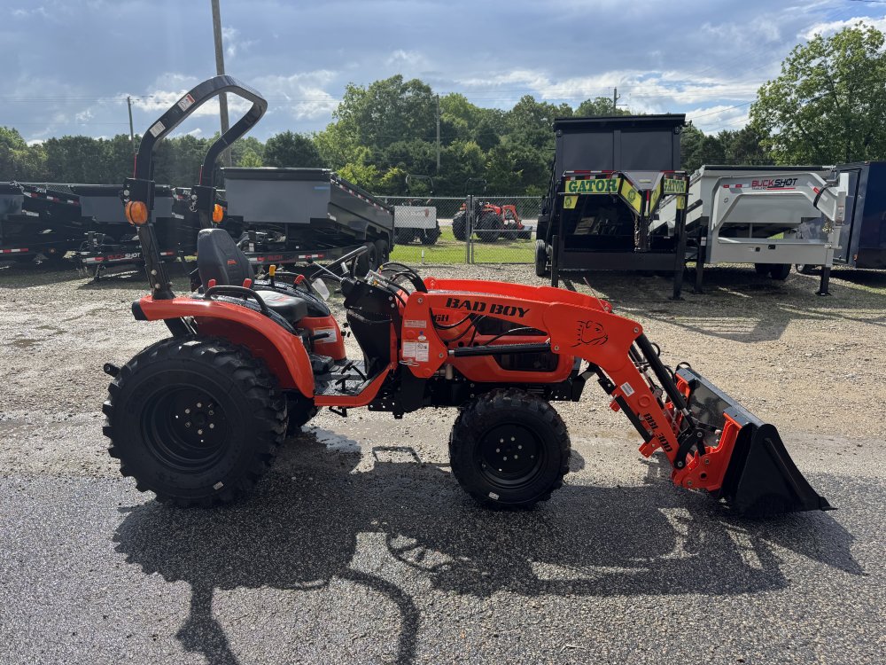 Bad Boy Tractor 3026H with Industrial Tires and Loader Compact Tractor