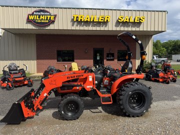Bad Boy Tractor 3026H with Industrial Tires and Loader Compact Tractor