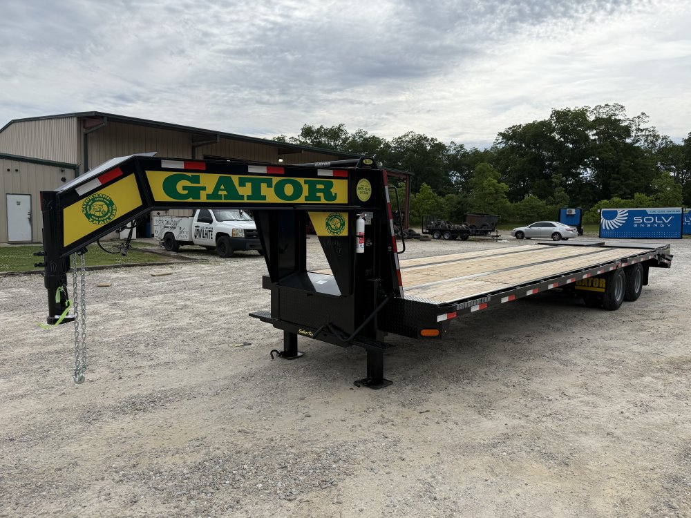 Gatormade Gooseneck 24.9k Tandem Axle Equipment