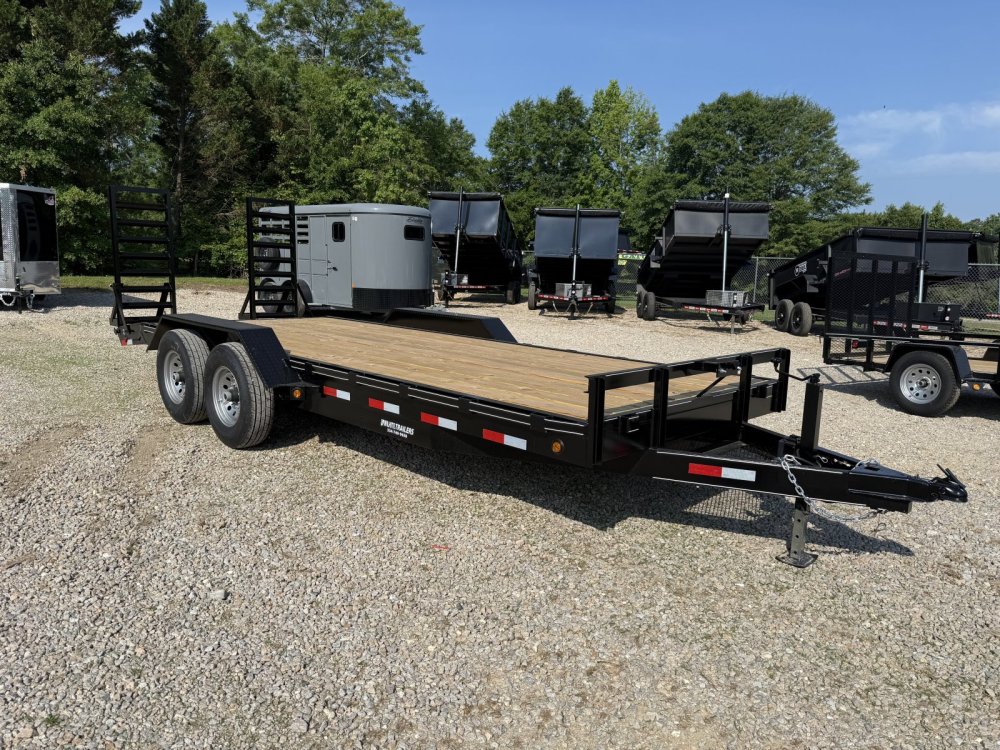 C&W 7x20 Equipment Trailer Equipment