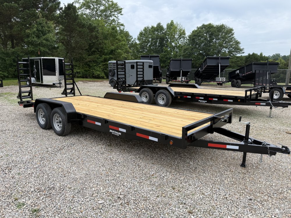 C&W 7x20 Car Hauler Flatbed Car Hauler