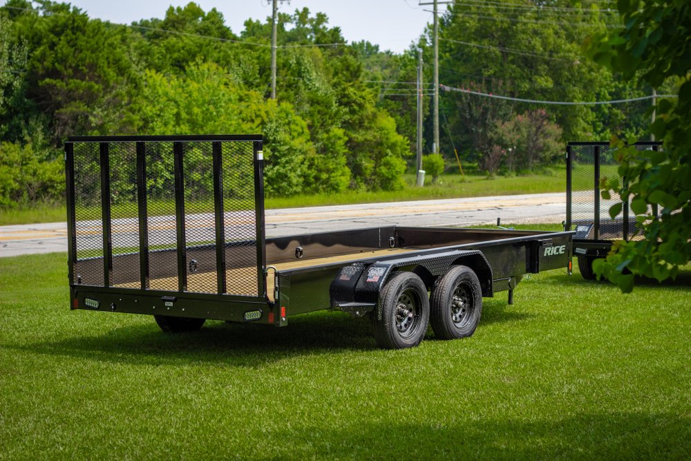 RICE Trailers Tandem Stealth 16FT Utility