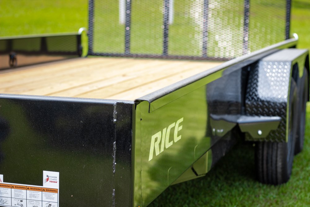 RICE Trailers Tandem Stealth 16FT Utility