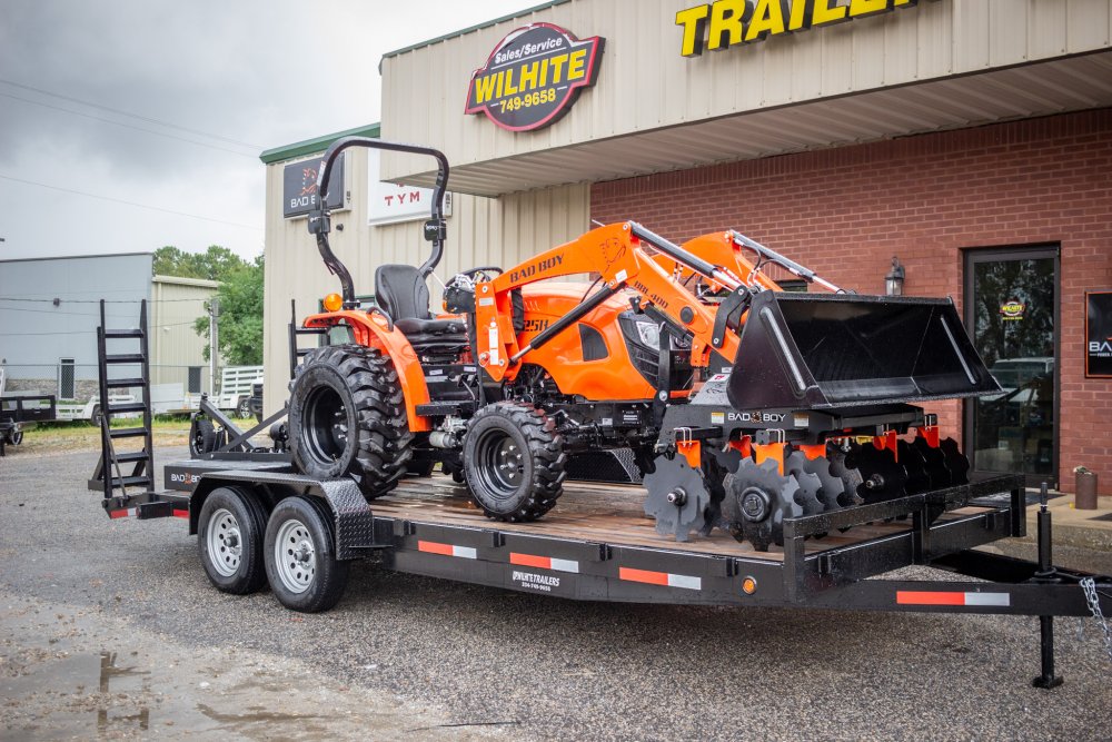 Bad Boy Tractor 4025H with Industrial Tires and Loader Compact Tractor