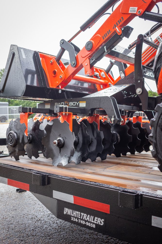 Bad Boy Tractor 4025H with Industrial Tires and Loader Compact Tractor