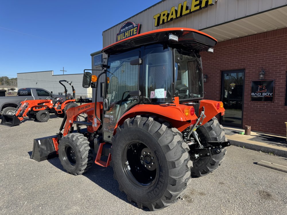 Bad Boy Tractor 5055CH with Industrial Tires and Loader Compact Tractor