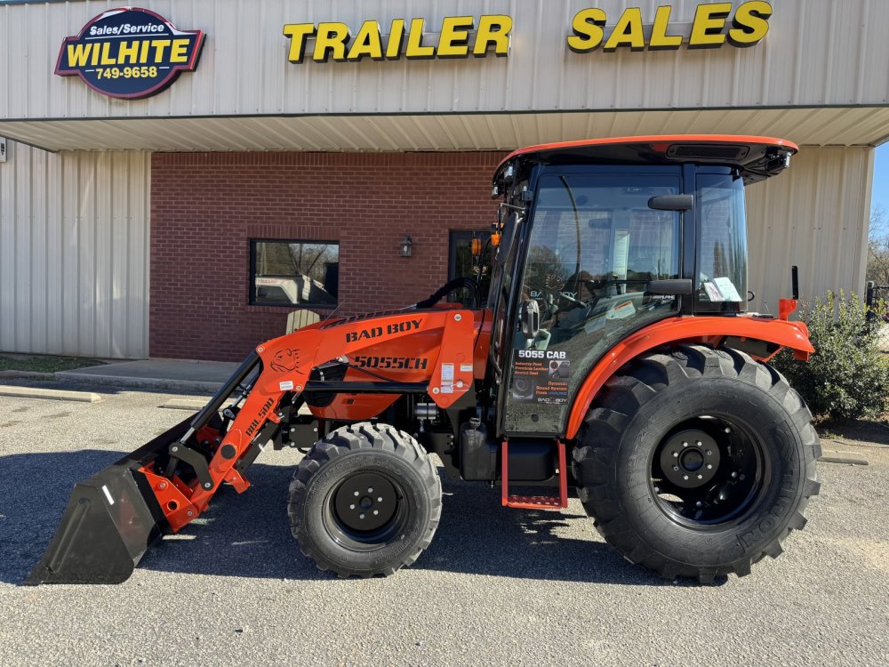 Bad Boy Tractor 5055CH with Industrial Tires and Loader Compact Tractor