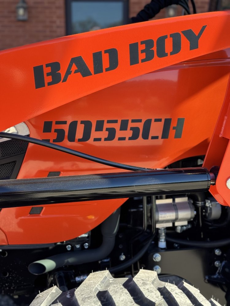 Bad Boy Tractor 5055CH with Industrial Tires and Loader Compact Tractor