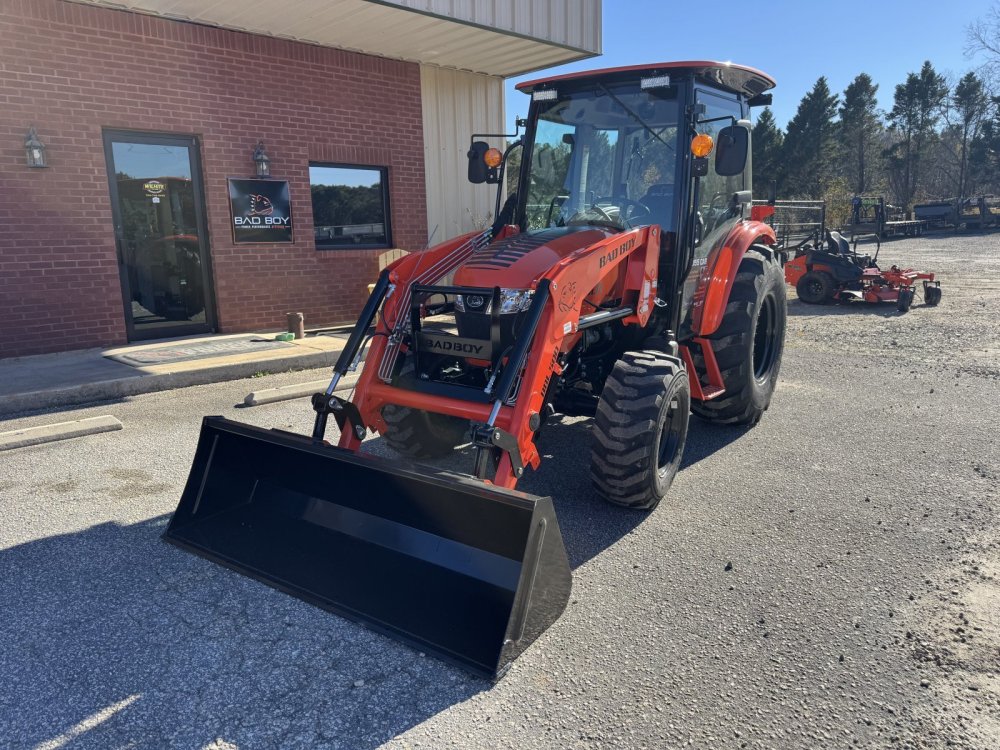 Bad Boy Tractor 5055CH with Industrial Tires and Loader Compact Tractor