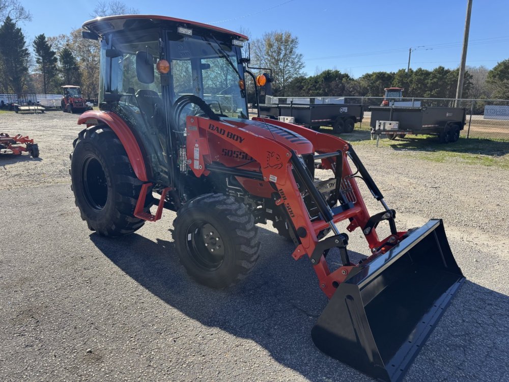 Bad Boy Tractor 5055CH with Industrial Tires and Loader Compact Tractor