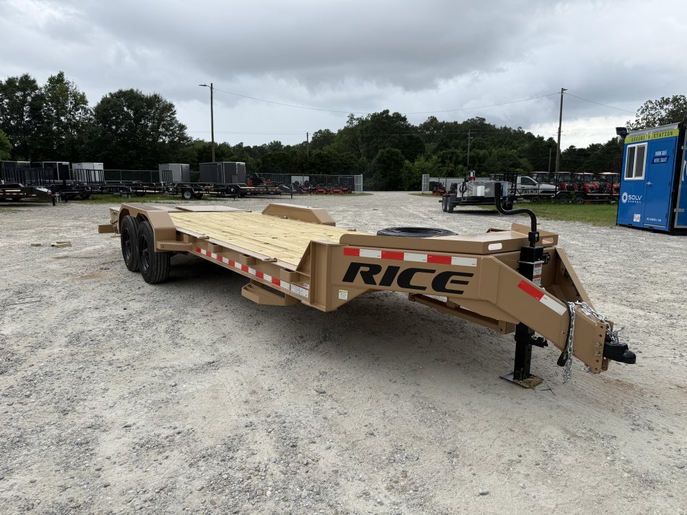 RICE Trailers Flatbed Magnum HD 20K 18+4 Equipment