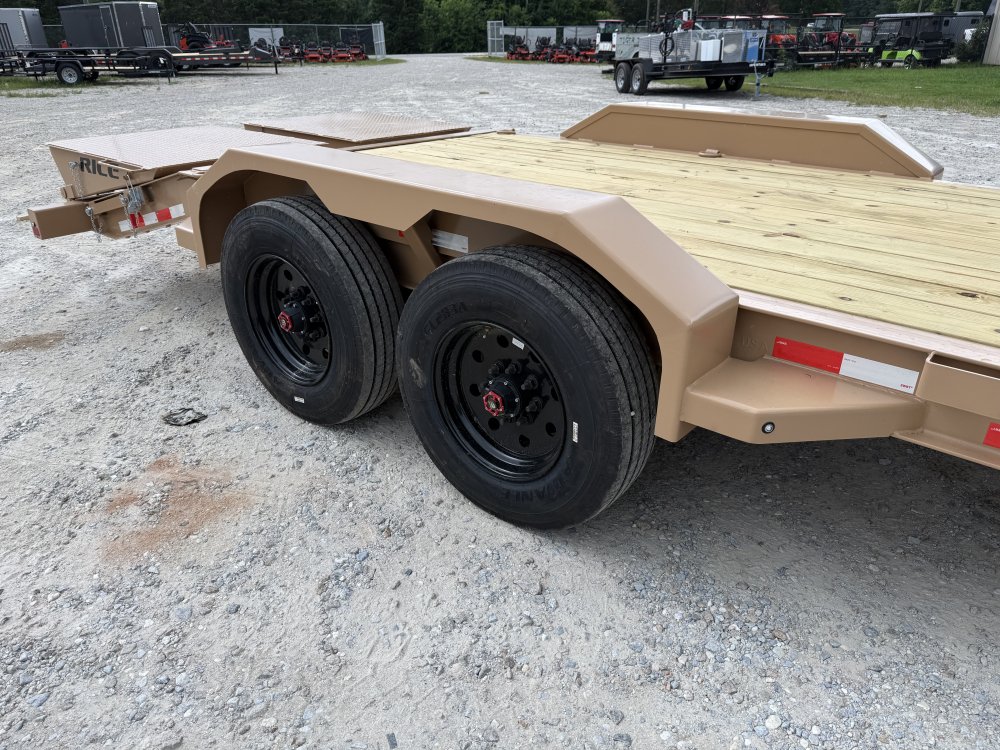 RICE Trailers Flatbed Magnum HD 20K 18+4 Equipment