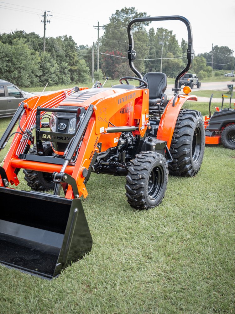 Bad Boy Tractor 4025H with Industrial Tires and Loader Compact Tractor