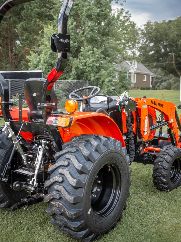 Bad Boy Tractor 4025H with Industrial Tires and Loader Compact Tractor