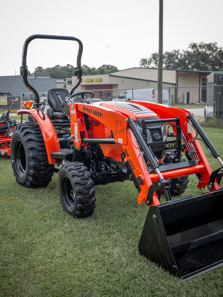 Bad Boy Tractor 4025H with Industrial Tires and Loader Compact Tractor