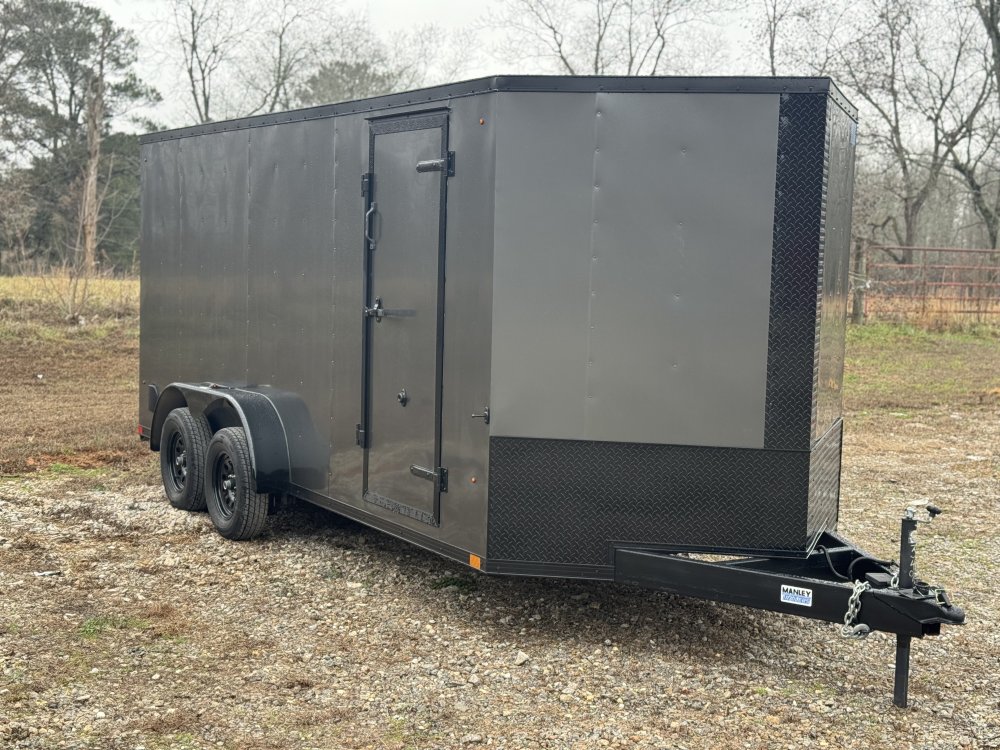 Manley Metal Works 7X16TA Enclosed Cargo
