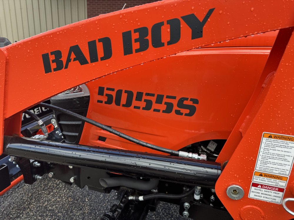 Bad Boy Tractor 5055S W/ Industrial Tires Compact Tractor
