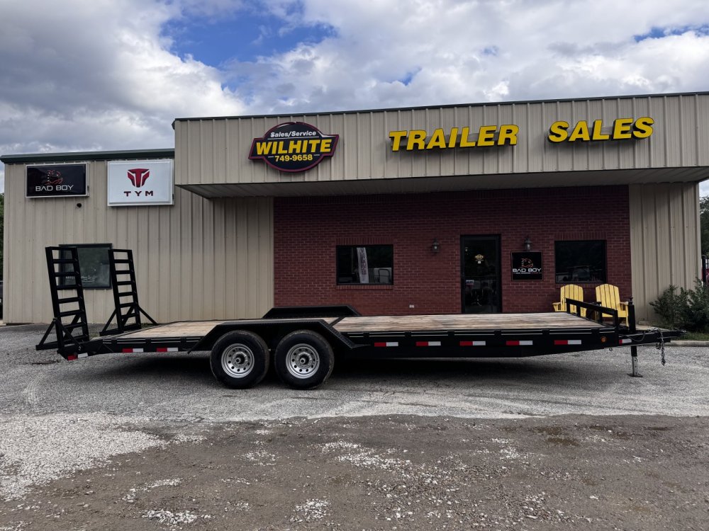 C&W 7x20 Equipment Trailer Equipment