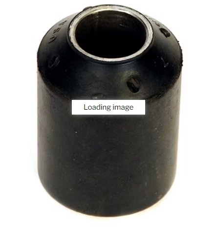 Spring Eye Rubber / Steel Bushing, 3/4" ID 2" OD 2 5/8" Long