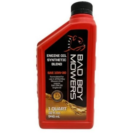 Bad Boy 1 qt. Bad Boy 10W30 Synthetic Blend Engine Oil